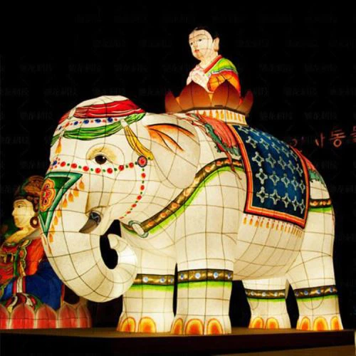 Čínske tradičné lucerny LED Festival Parade Lucerny